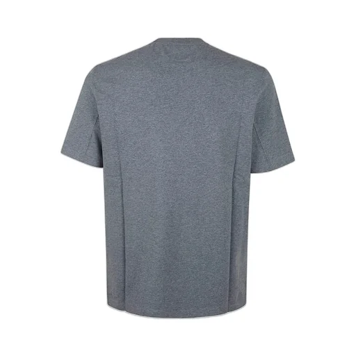 Brunello Cucinelli Printed Jersey Crew Neck T-Shirt