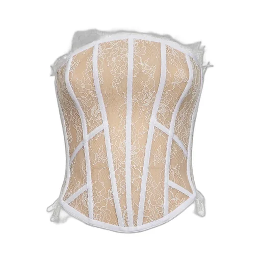 Giuseppe Di Morabito Lace Bustier Top