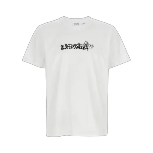 Off-White Logo Printed Crewneck T-Shirt