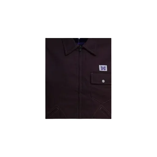 Needles Zipped Logo Patch Jacket