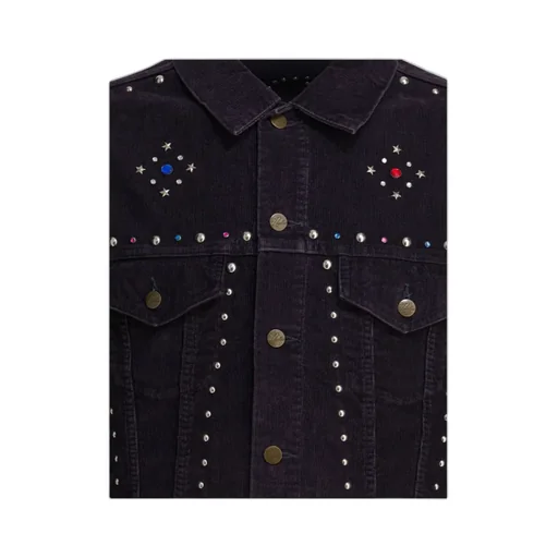 Needles Embellished Buttoned Corduroy Jacket