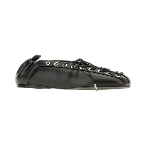 Lace-Up Ballet Shoes