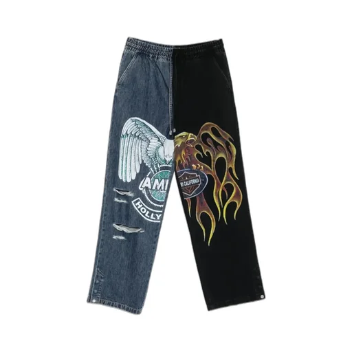 Printed Jeans