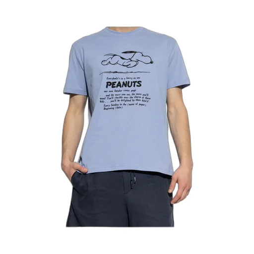 Iceberg Peanuts Printed Crewneck T-Shirt