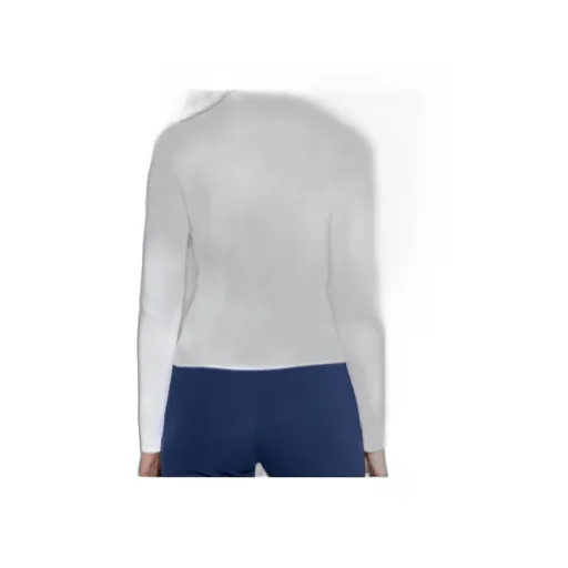 Buttoned Collared Polo Top