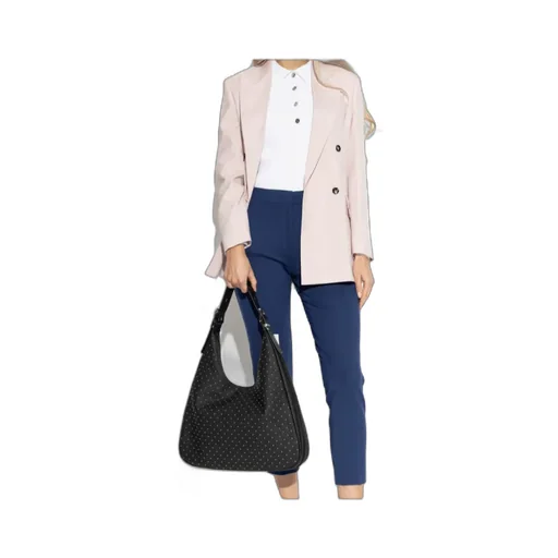 Buttoned Collared Polo Top
