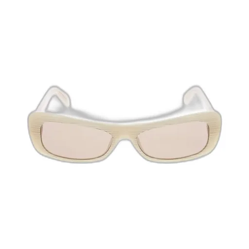 Jacquemus X Linda Farrow Capri Rectangle Frame Sunglasses