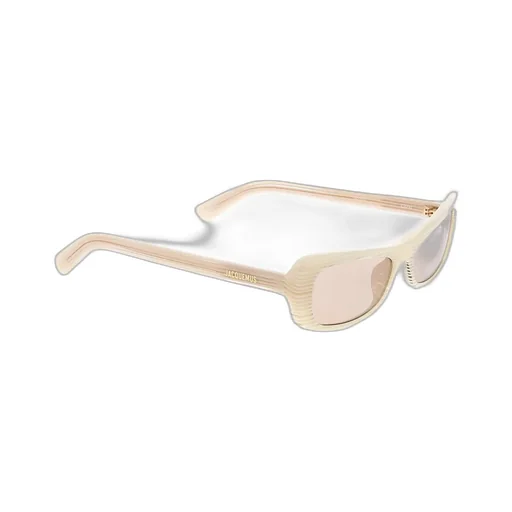 Jacquemus X Linda Farrow Capri Rectangle Frame Sunglasses