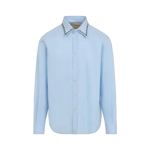 Collared Long-Sleeved Shirt