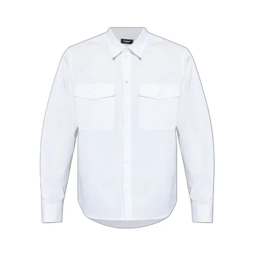 Dsquared2 Chest Pocket Long-Sleeved Shirt