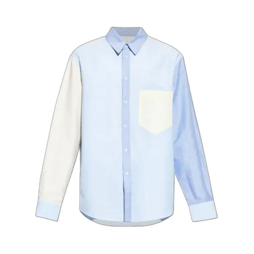 Isabel Marant Nathael Patchwork Oxford Shirt