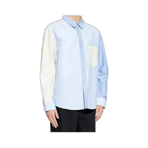 Isabel Marant Nathael Patchwork Oxford Shirt
