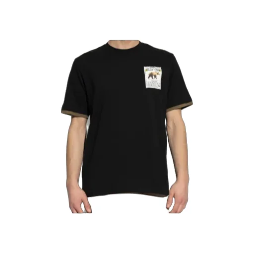 Iceberg Graphic Printed Crewneck T-Shirt