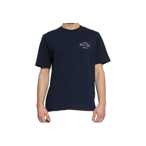 Iceberg Logo Embroidered Crewneck T-Shirt