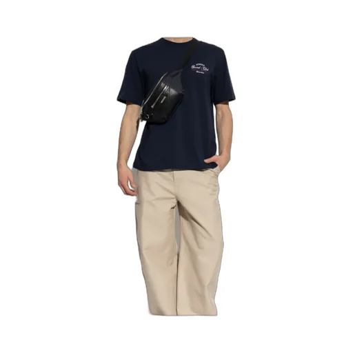 Iceberg Logo Embroidered Crewneck T-Shirt