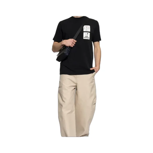 Iceberg Logo Patch Crewneck T-Shirt