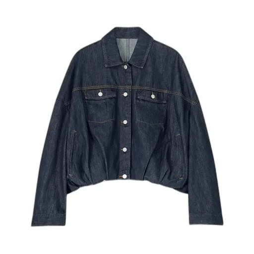 Long-Sleeved Denim Jacket