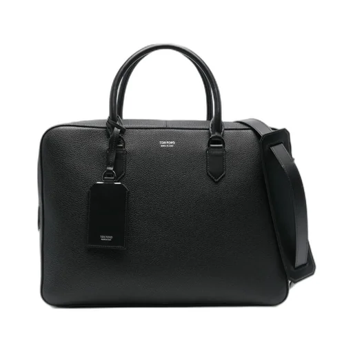 Zippered Shoulder Bag For Carrying Documents
