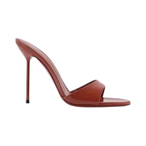 Round-Toe High-Heeled Sandals