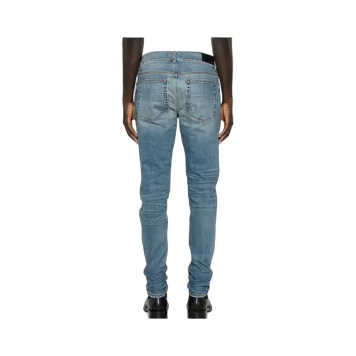 Broken Copper Design Jeans
