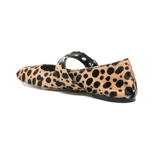 Square-Toed Ballet Flats