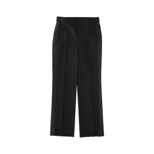 Moschino Wide Leg Pleated Trousers