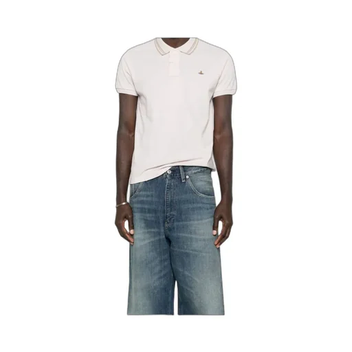 Vivienne Westwood Tipped Collar Polo Shirt