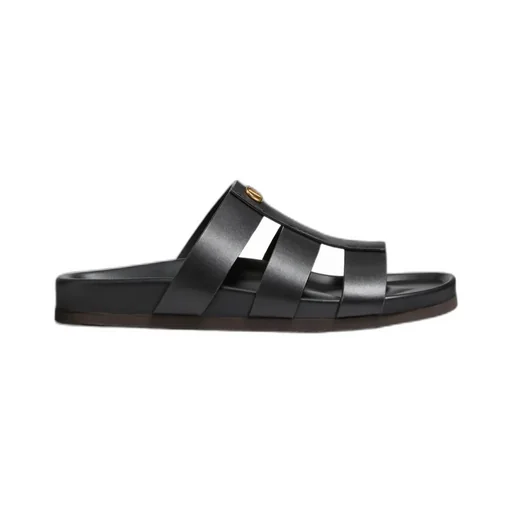 Studshield Slide Sandal In Calfskin