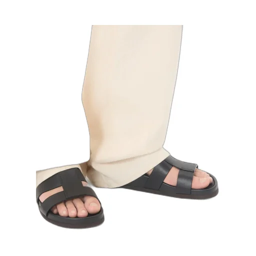 Studshield Slide Sandal In Calfskin