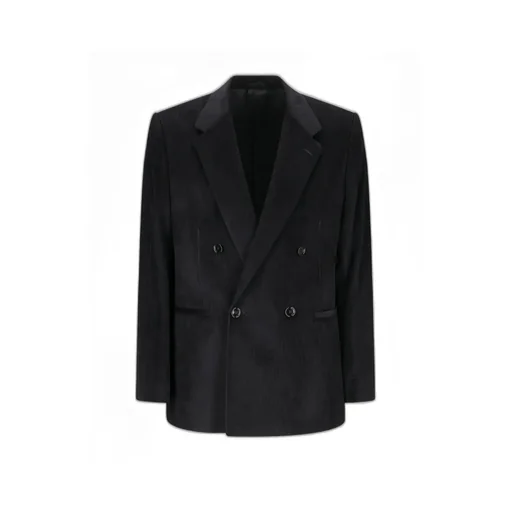 Double-Breasted Corduroy Jacket