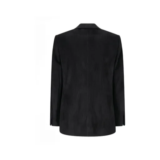 Double-Breasted Corduroy Jacket