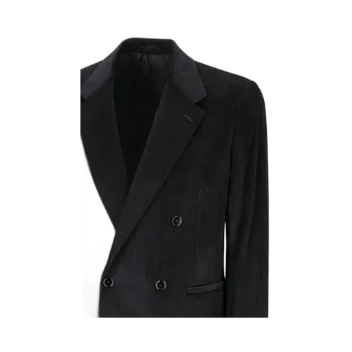 Double-Breasted Corduroy Jacket