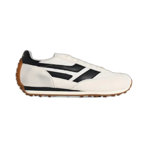 White Leather Blend Sneakers Mick