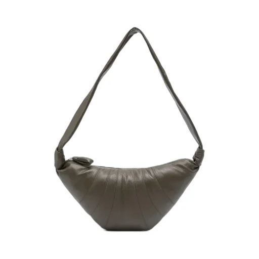Medium Croissant Knot-Detail Shoulder Bag