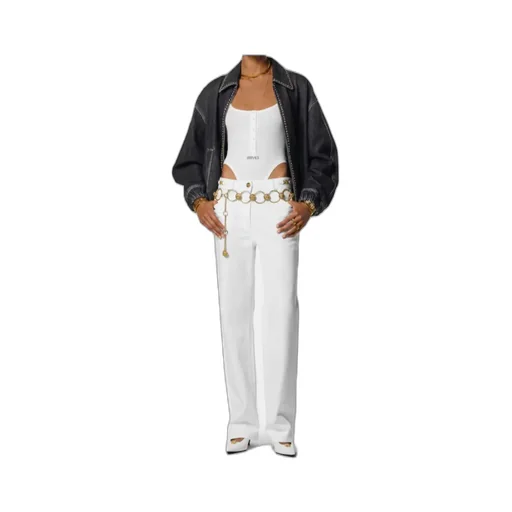Versace Embellished Denim Blouson