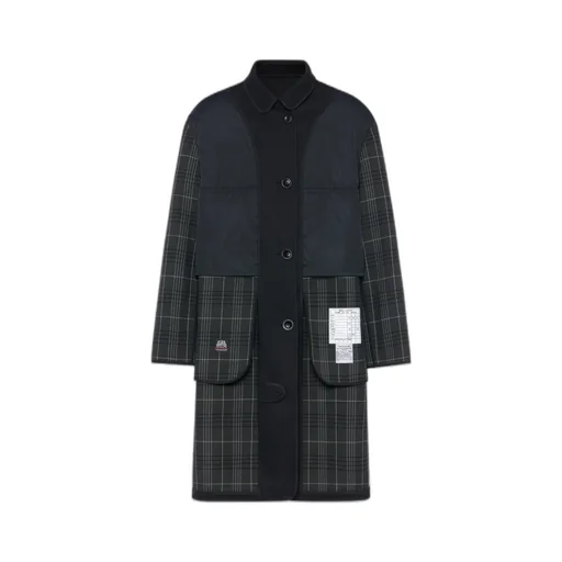 Reversible Checked Coat