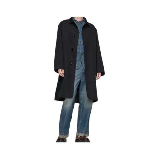 Reversible Checked Coat