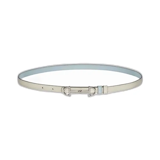 Reversible Thin Belt With Horsebit