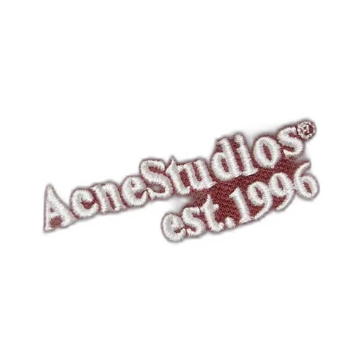 Acne Studios Washed Logo Polo Shirt