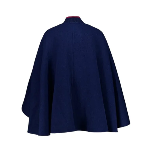 Double-Layered Cape Coat