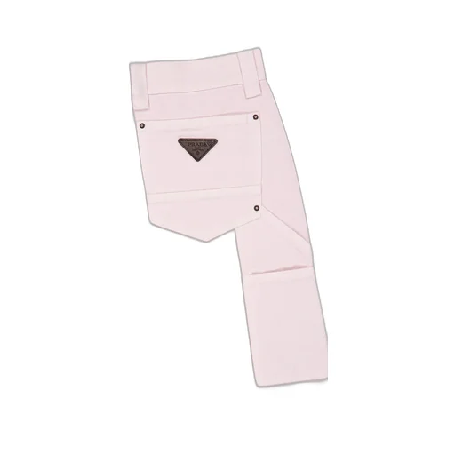 Prada Triangle-Logo Trousers