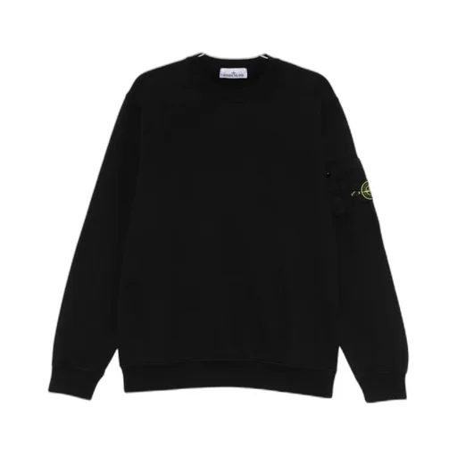 Stone Island Compass Patch Crewneck Sweatshirt