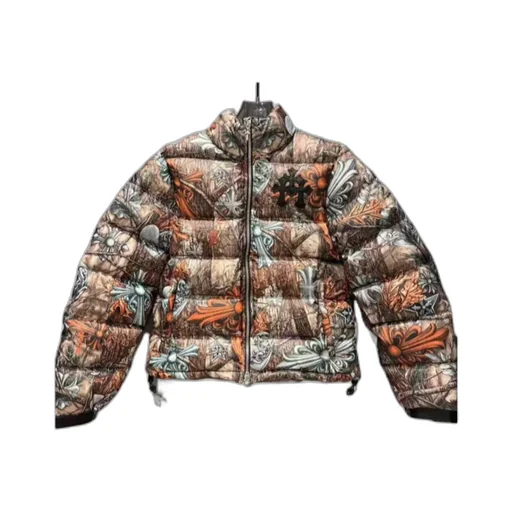 Chrome Hearts X Nike Long-Sleeved Puffer Jacket
