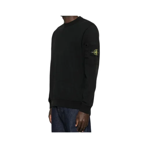 Stone Island Compass Patch Crewneck Sweatshirt