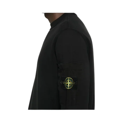 Stone Island Compass Patch Crewneck Sweatshirt