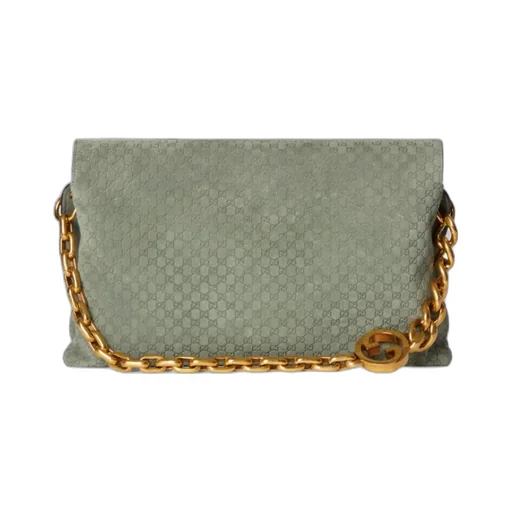 Gucci Chain Linked Large Shoulder Bag