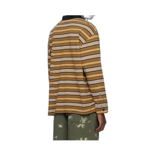 Plastron Striped Polo Shirt