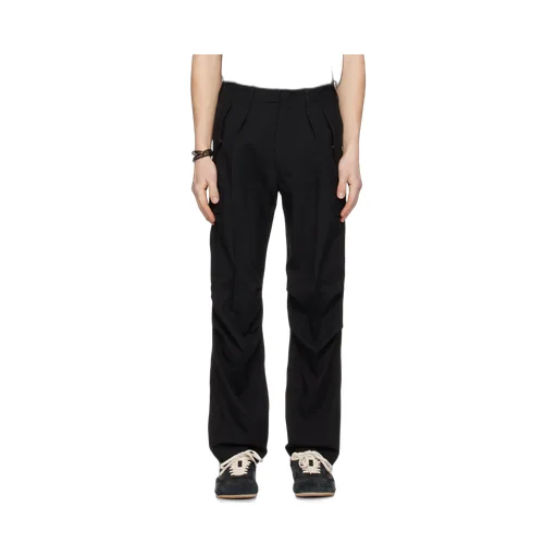 High-Waisted Casual Pants