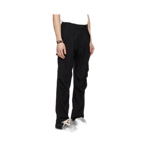 High-Waisted Casual Pants