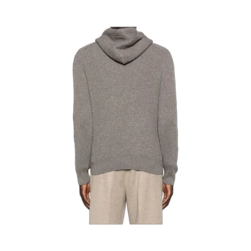 Hooded Knit Sweater